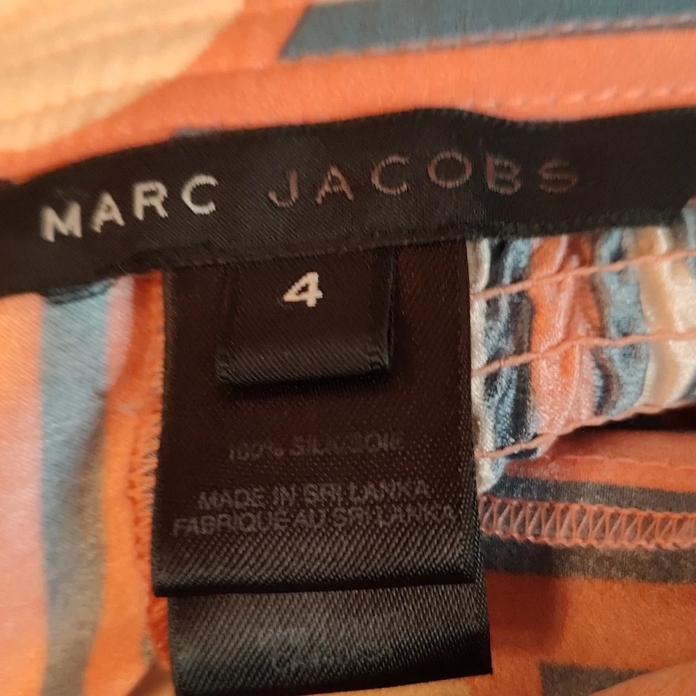 Marc Jacobs Silk Skater Skirt